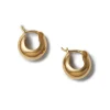 Blue Billie Basket Hoops Gold