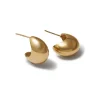 Blue Billie Bubble Earrings Gold