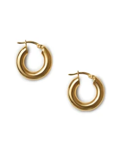 Blue Billie Fat Hoops Gold