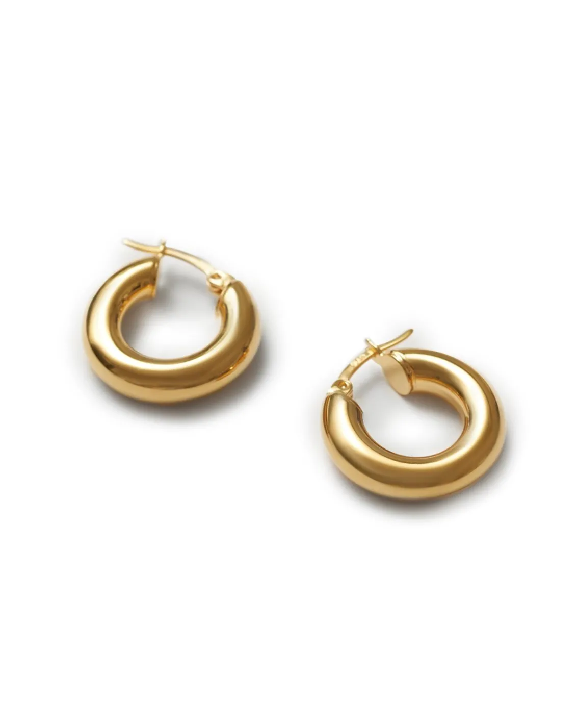 Blue Billie Fat Hoops Gold