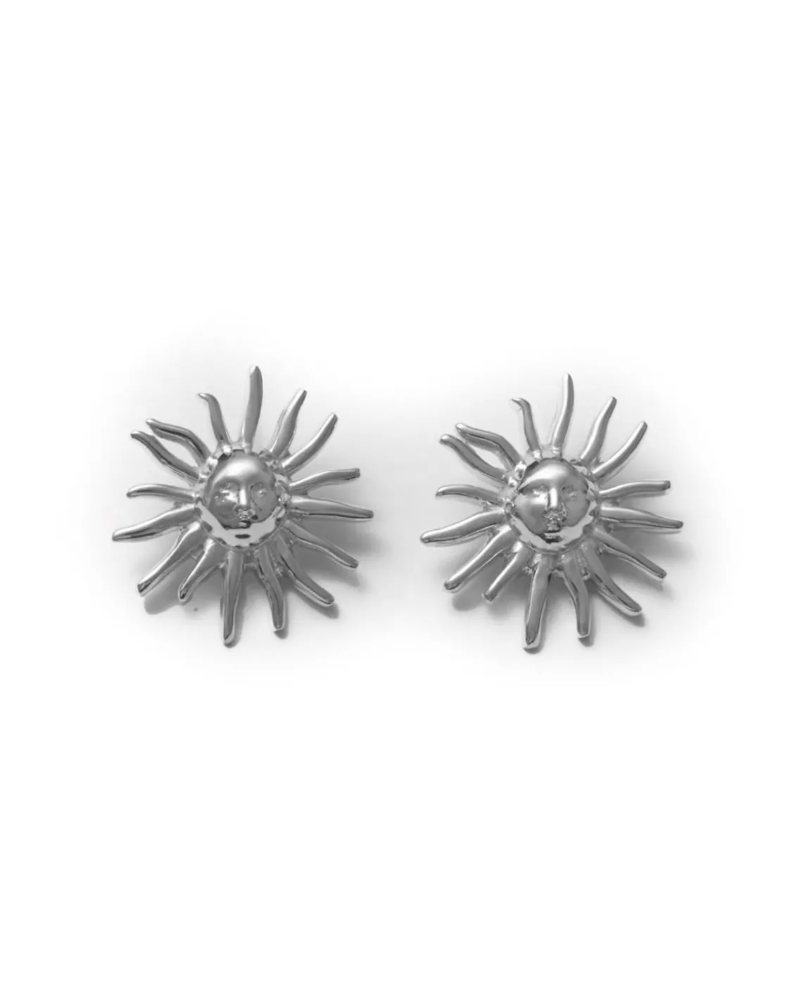 Blue Billie Helios Earrings Silver