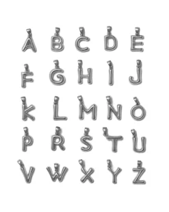 Blue Billie Helium Letter Silver