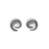 Blue Billie Mini Saturn Earrings Silver