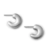 Blue Billie Rail Hoops Silver