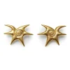 Blue Billie Solar Earrings Gold
