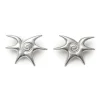 Blue Billie Solar Earrings Silver