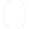 Blue Billie Thin Chain Necklace Gold