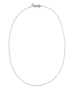 Blue Billie Thin Chain Necklace Silver