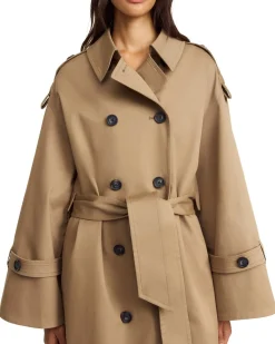 By Malene Birger Alaya Trench Coat Fosil