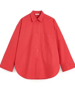 By Malene Birger Derris Shirt Pompeian Red