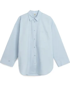 By Malene Birger Derris Shirt Periwinkle Blue