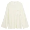 By Malene Birger Fayeh Long Sleeve T-Shirt Soft White