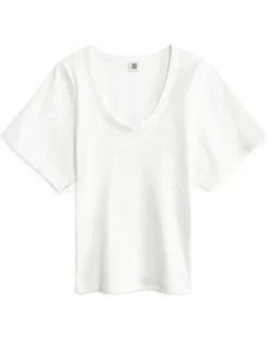 By Malene Birger Lunai T-Shirt Soft White