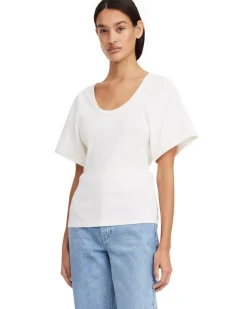 By Malene Birger Lunai T-Shirt Soft White