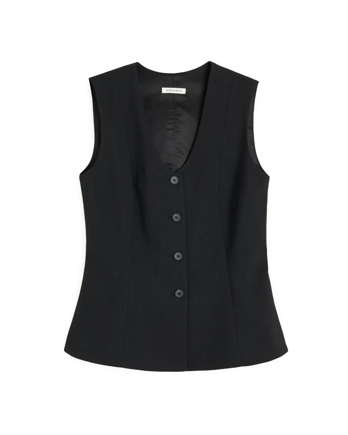 By Malene Birger Merlin Vest Black