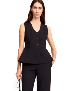 By Malene Birger Merlin Vest Black