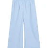 By Malene Birger Mirabello Trousers Blue Iris Strip