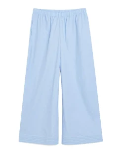 By Malene Birger Mirabello Trousers Blue Iris Strip