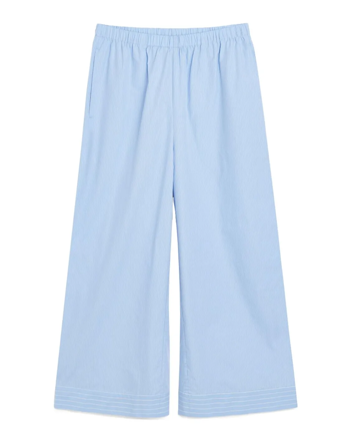 By Malene Birger Mirabello Trousers Blue Iris Strip