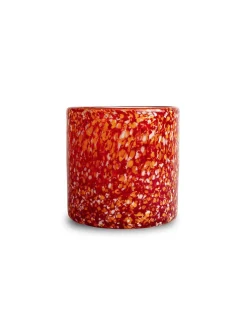 Calore Candle Holder Red/Orange