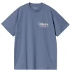 Carhartt WIP Catalouge T-Shirt Blue Iris/Air Pink