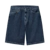Carhartt WIP Landon Shorts Blue Stone Washed