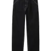 Carhartt WIP Simple Pant Denim Black Heavy Stone Wash