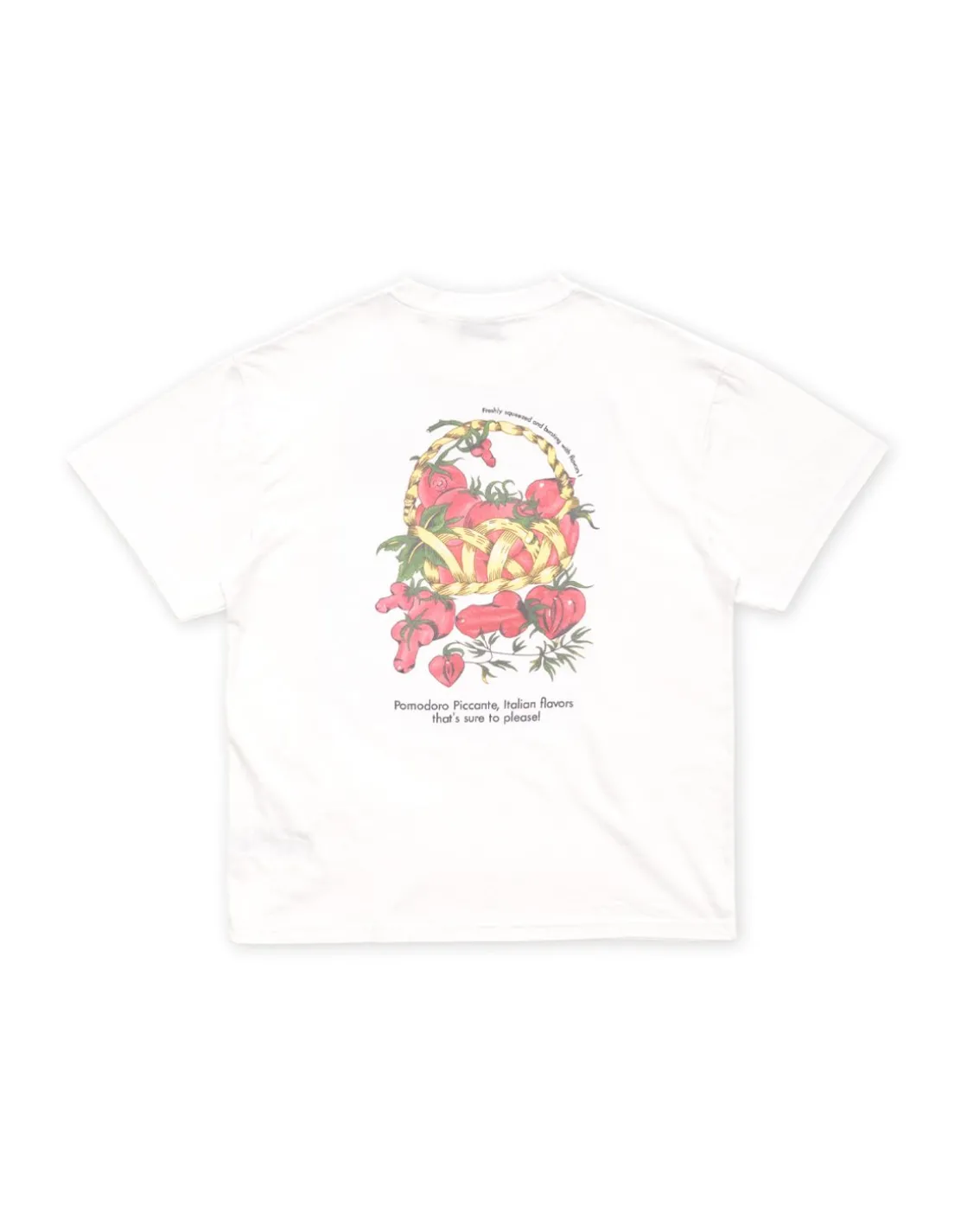 Carne Bollente Saucy Tomatoes T-Shirt Off White