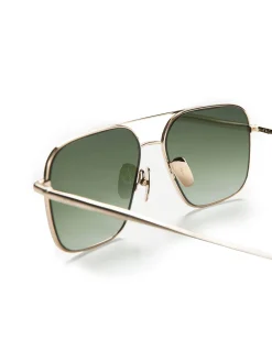 CHIMI Aviator Gold Green