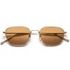 CHIMI Polygon Gold Brown