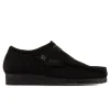 Clarks Wallabee G Black Suede