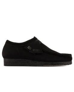 Clarks Wallabee G Black Suede