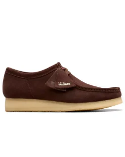 Clarks Wallabee G Dark Brown Suede