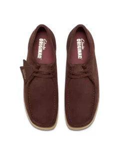 Clarks Wallabee G Dark Brown Suede