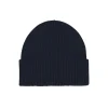 Colorful Standard Merino Wool Beanie Navy Blue