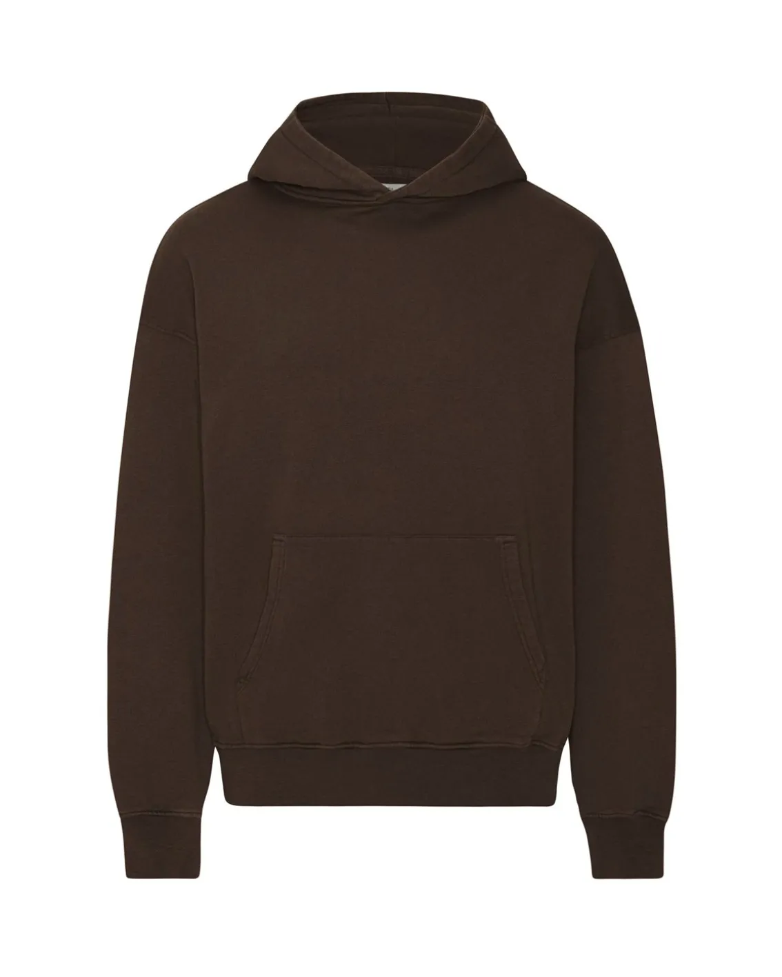 Colorful Standard Organic Oversized Hood Coffee Brown