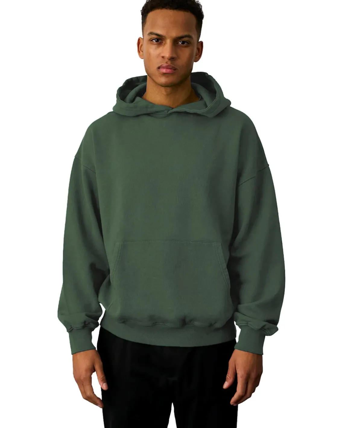 Colorful Standard Organic Oversized Hood Midnight Forest