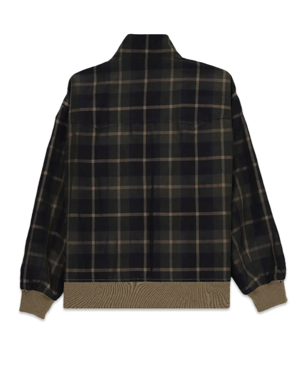 Comme des Garçons Homme Panel Zip Jacket Khaki X Beige