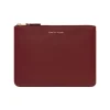 Comme des Garçons Wallet Classic Zip Pouch Large Red