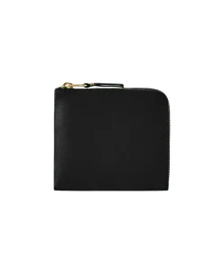 Comme des Garçons Wallet Classic Zip Around Wallet Black