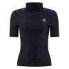 Coperni High Neck Fitted Top Black