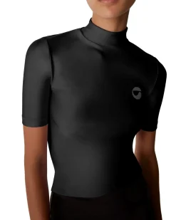 Coperni High Neck Fitted Top Black