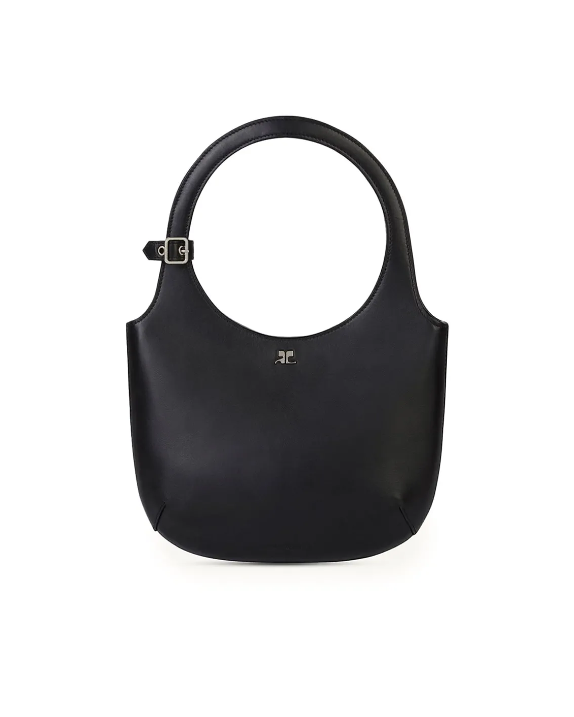 Courrèges Holy Leather Bag Black