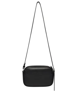 Courrèges Reedition Leather Camera Bag Black