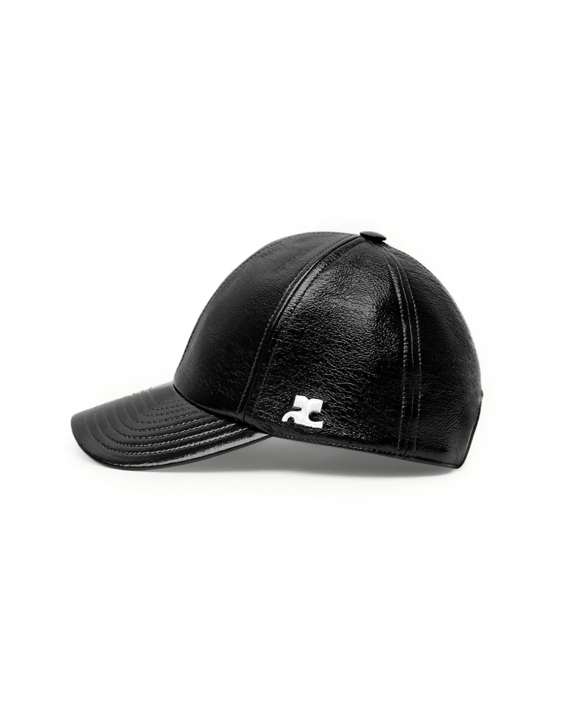 Courrèges Reedition Vinyl Cap Black