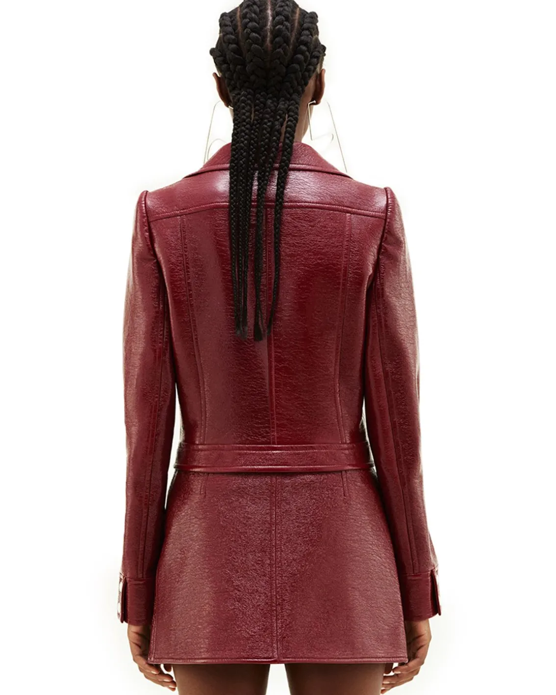 Courrèges Reedition Vinyl Jacket Red