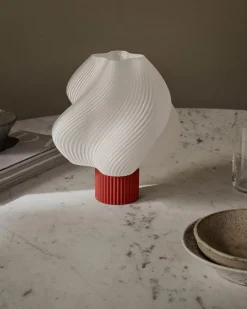 Crème Atelier Soft Serve Lamp Portable Rhubarb