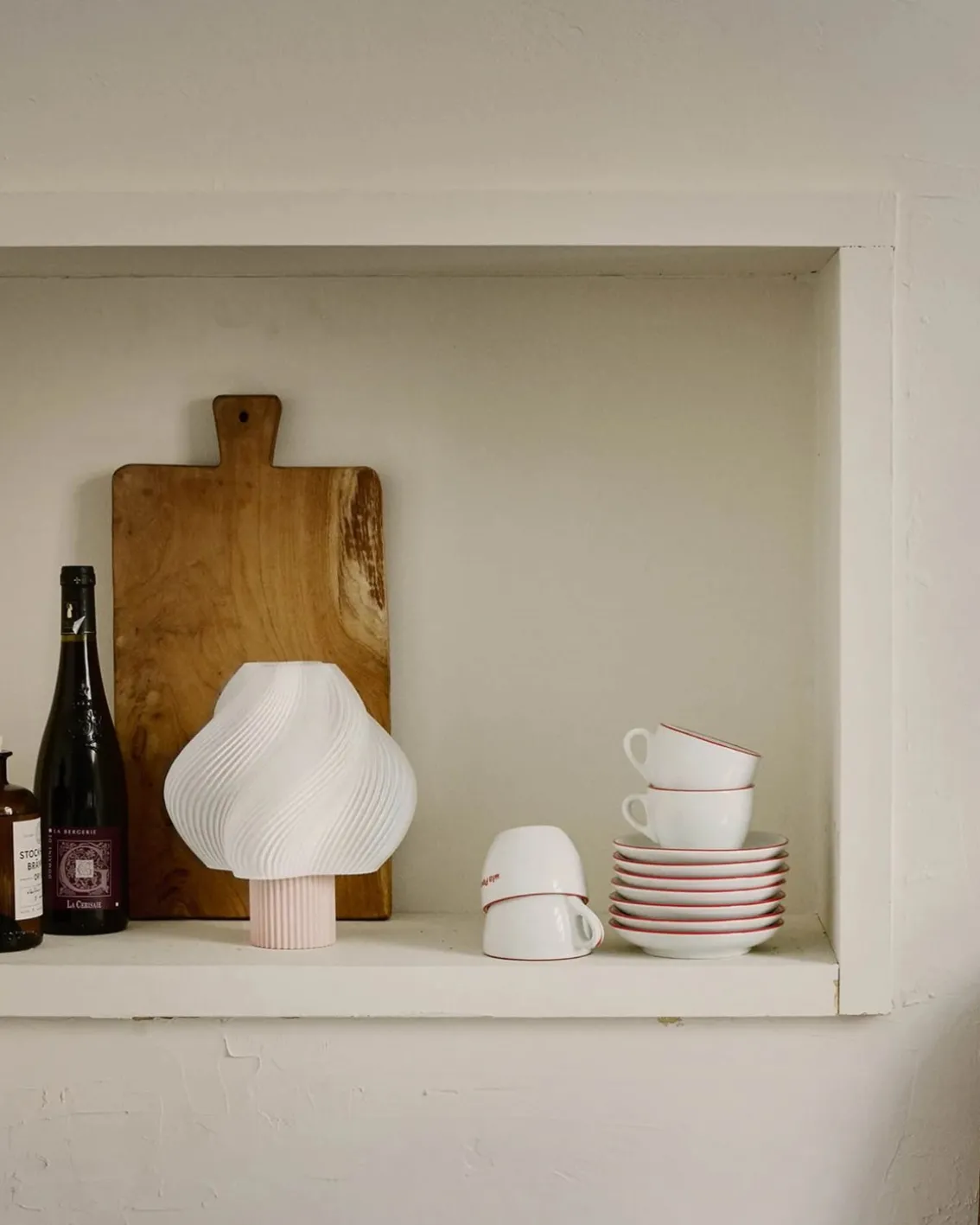 Crème Atelier Soft Serve Lamp Portable Wild Strawberry