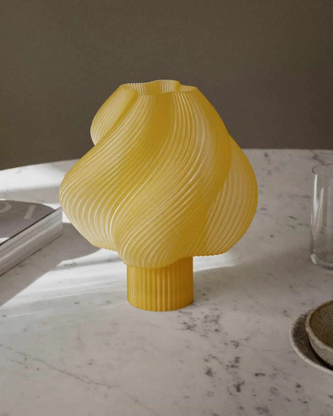 Crème Atelier Soft Serve Lamp Portable Sorbet Limoncello
