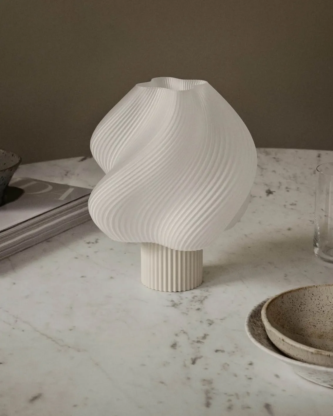 Crème Atelier Soft Serve Lamp Portable Vanilla Bean